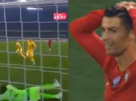 La parade de Pyatov qui a brisé les espoirs d'égalisation de CR7. Capture/UEFA