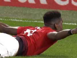 La célébration de Pogba. Capture/FACup