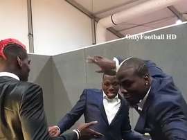 Los Pogba presumieron de movimientos. Captura