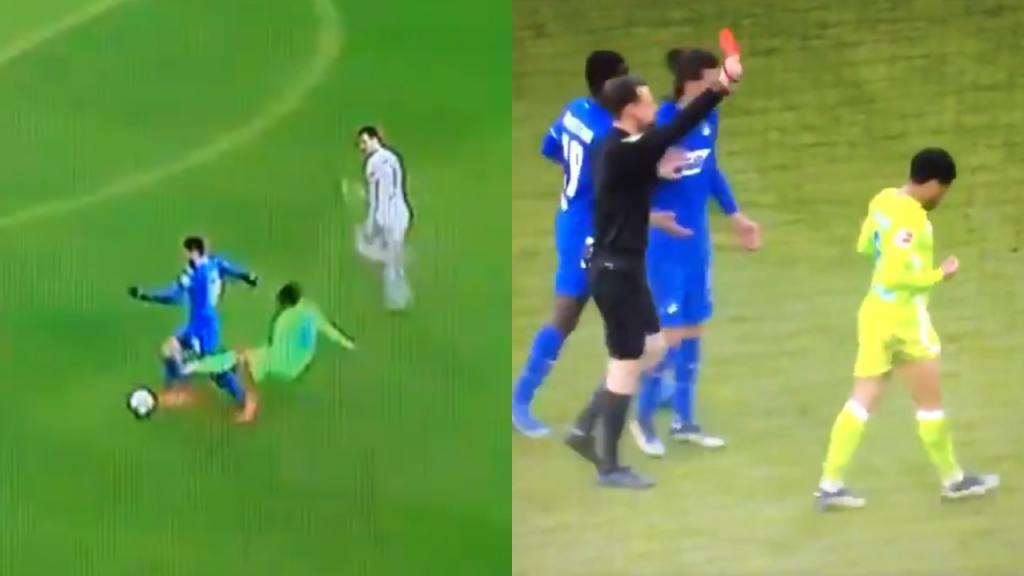 De Valverde a Paulo Otávio: cazada brutal cuando el delantero se iba a puerta vacía