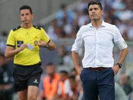 O treinador de 42 anos pode, assim, perder mais uma peça importante do Estoril. Twitter/MF