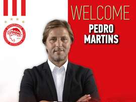 Pedro Martins assinou pelo Olympiacos. Olympiacos