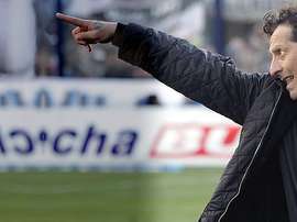 Pedro Troglio no cree que haya que eliminar a River. Gimnasia