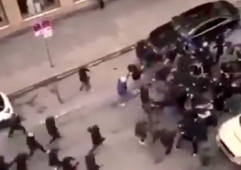 Con todo planeado: batalla campal entre ultras del Bayern y Wolfsburgo