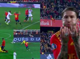 Ramos converted the match-winning penalty. Capturas/RTVE