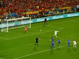 Sergio Ramos saw his penalty saved by Croatian goalkeeper Danijel Subasic. BeSoccer