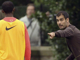 La relation entre Eto'o et Pep n'a jamais été très bonne. EFE