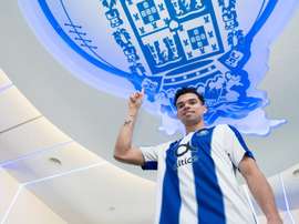 Pepe na apresentação pelo FC Porto. FC Porto