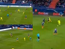 Pépé a de nouveau fait des étincelles. Captures/beINSports