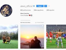 Alexis Sanchez deixou de ser do Manchester United... no Instagram. Alexis_officia1
