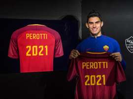 Perotti signs Roma extension. ASRoma