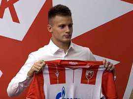Petrovic, dans les radars du Betis. Capture/CrvenaZvezda