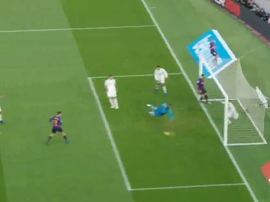 Philippe Coutinho opened the scoring for Barcelona. Captura/BeInSports