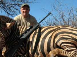 Photos have been leaked of Hristo Stoichkov posing with dead animals on Safari. Twitter