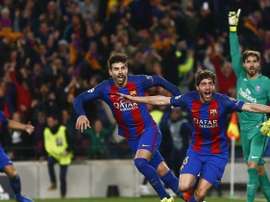 Lucas Moura n'a pas oublié le 6-1 au Camp Nou. EFE