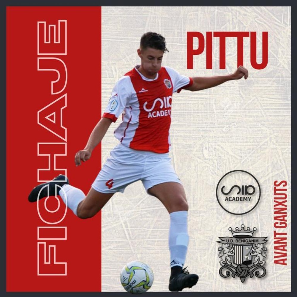 Nuevo fichaje para la UD SIA Benigànim. Twitter/SIABeniganim