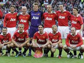 Wes Brown estuvo presente en casi todos los últimos éxitos del United. CCTV