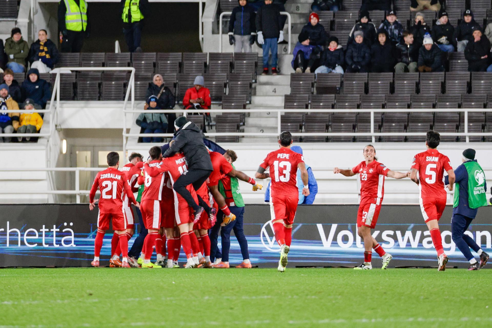 Malta tardó 12 años en volver a ganar a domicilio en Eliminatorias del Mundial