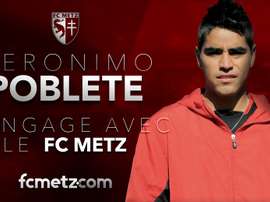 Poblete, nouvelle recrue de Metz. Metz