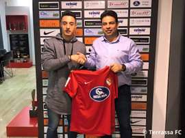 Pol Ballesteros, nuevo jugador del Terrassa. TerrassaFC