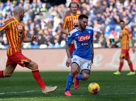 Napoli leva um choque de realidade. SSCNapoli