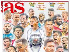 Les Unes des journaux sportifs espagnols du 17/09/2019. AS