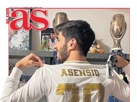 Les Unes des journaux d'Espagne. AS