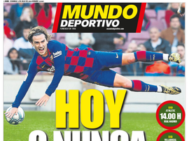As capas da imprensa esportiva. MundoDeportivo