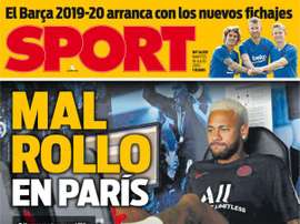 Les Unes des journaux sportifs en Espagne du 16 juillet 2019. Sport
