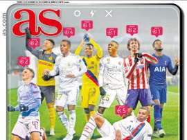 Les Unes des journaux sportifs en Espagne du 13 décembre 2019. AS