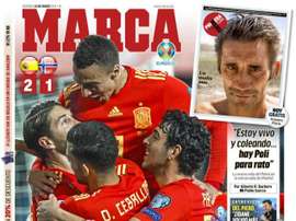 La une de Marca. Marca