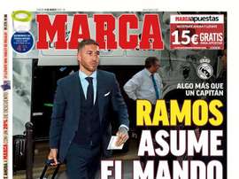 Capa do jornal Marca de 09-03-19. Marca
