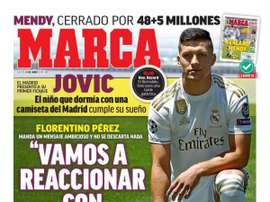 La Une de Marca du 13/06/2019. Marca