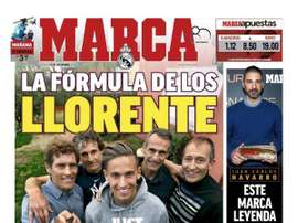 Une de Marca du 15/12/2018. Marca