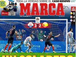 La Une de Marca. Marca