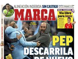 Une de Marca du 18 avril 2019. Marca
