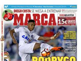 La Une de Marca. Marca