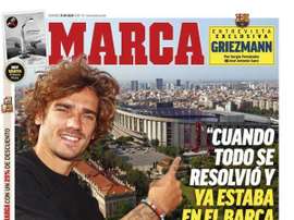 Les Unes des journaux sportifs espagnols du 21/07/2019. Marca