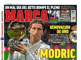 La Une de Marca du 22/02/2019. Marca