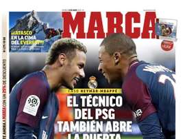 Les Unes des journaux sportifs en Espagne du 24 mai 2019. Marca