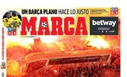 Les Unes des journaux sportifs en Espagne du 26 février 2020. Marca