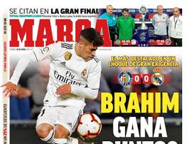 La Une de Marca, 26/04/2019. Marca