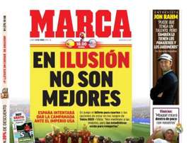 Une de 'Marca' du 24/06/19. Marca