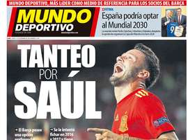 La Une de Mundo Deportivo du 13/09/2018. MD