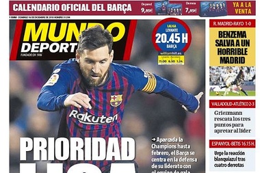 Mundo Deportivo 16-12-18. MundoDeportivo