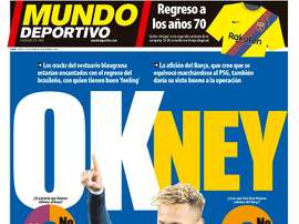 Portada Mundo Deportivo 18-10-18. MD