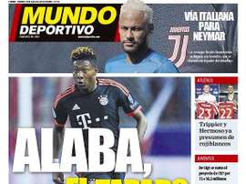 Capa do Mundo Deportivo de 19-07-19. MundoDeportivo