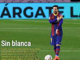 Portada BeSoccer del 04-12-20. BeSoccer