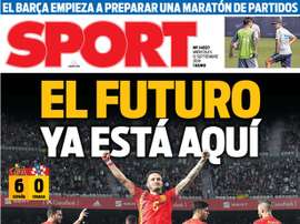 Portada Sport 12-09-18. Sport