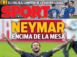 La Une de Sport. Sport